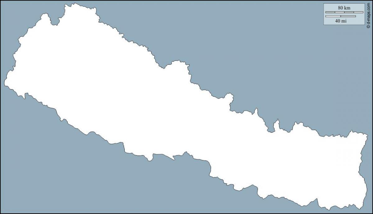 Harta de gol nepal