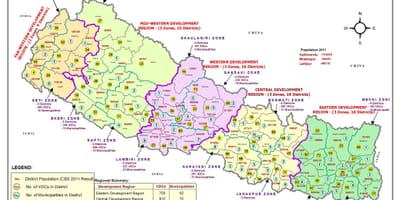 Harta gis nepal