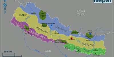 Harta original nepal