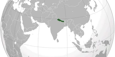 Harta de pământ nepal